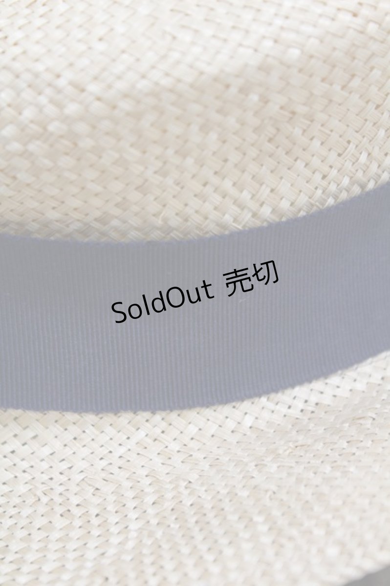 画像3: 【SALE】Jane Marple / ストローハット  ブラウン×ネイビーリボン H-25-04-15-004-JM-AC-KB-ZTK025 (3)