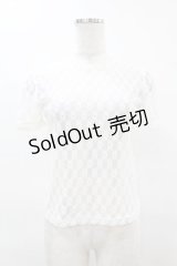 MILK / ルージュアンダートップス  白 H-25-04-15-043-ML-TO-KB-ZH