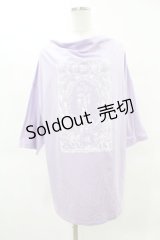 Deorart / ドレープカットソー M ラベンダー H-25-04-15-050-PU-TO-KB-ZH