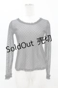 MILK / チュチュリエTee  黒 H-25-04-15-051-ML-TO-KB-ZH