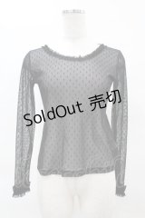 MILK / チュチュリエTee  黒 H-25-04-15-051-ML-TO-KB-ZH