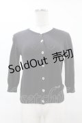 MILK / パレットカーデ  ブラック H-25-04-15-054-ML-TO-KB-ZH