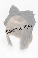 Innocent World / アリスリボンドレスカチューシャ  ブラック H-25-04-15-1001-IW-AC-NS-ZH