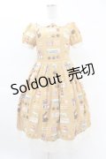 himena / スイーツ柄ワンピース S 山吹 H-25-04-15-1028-0-OP-NS-ZH