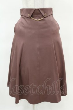 画像1: an another angelus / コインチェーン使いナロースカート Free MAUVE H-25-04-15-1037-CA-SK-NS-ZH