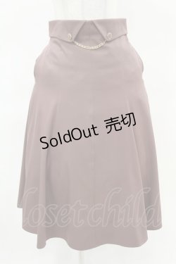 画像1: an another angelus / コインチェーン使いナロースカート Free MAUVE H-25-04-15-1037-CA-SK-NS-ZH