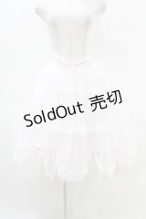 mellfy memory / Tulle drape & ribbon スカート M PINK H-25-04-15-1038-0-SK-NS-ZH