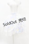 mellfy memory / Happiness Floraスカート S BLUE H-25-04-15-1039-0-SK-NS-ZH