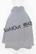F&A / コルセットベルト2wayフレアースカート サイズ1 NAVY H-25-04-15-1041-LO-SK-NS-ZH