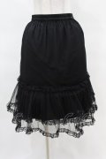 axes femme / ミドル丈チュールパニエ M ブラック H-25-04-15-1043-AX-SK-NS-ZH