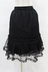 axes femme / ミドル丈チュールパニエ M ブラック H-25-04-15-1043-AX-SK-NS-ZH