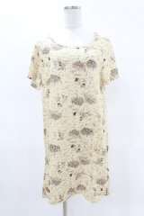 Franche Lippee / オリプリワンピース FREE イエロー H-25-04-15-1047-LO-OP-NS-ZH