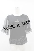 m petit by misako / NINA'Sコラボプルオーバー M ブラック H-25-04-15-1048-LO-TO-NS-ZH