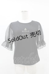 m petit by misako / NINA'Sコラボプルオーバー M ブラック H-25-04-15-1048-LO-TO-NS-ZH