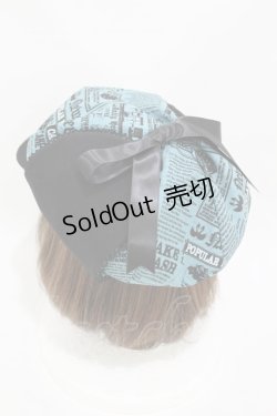 画像2: metamorphose / いたずら黒猫Wanted！名探偵キャスケット  ブルーグリーン(Blue Green) H-25-04-15-1007-ME-AC-NS-ZH