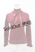 m petit by misako / サンリオキャラクターズコラボ ハローキティ ニットプルオーバー S ワイン H-25-04-15-1060-LO-TO-NS-ZH