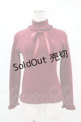 m petit by misako / サンリオキャラクターズコラボ ハローキティ ニットプルオーバー S ワイン H-25-04-15-1060-LO-TO-NS-ZH