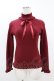画像1: m petit by misako / サンリオキャラクターズコラボ ハローキティ ニットプルオーバー S ワイン H-25-04-15-1060-LO-TO-NS-ZH (1)