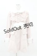 Ank Rouge / Re Twinkle ヨークフリルコート M ピンク H-25-04-15-1063-CA-CO-NS-ZT-C042