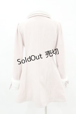 画像2: Ank Rouge / Re Twinkle ヨークフリルコート M ピンク H-25-04-15-1063-CA-CO-NS-ZT-C042