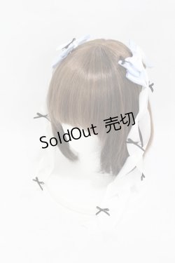 画像3: LOLITAその他 / ツインリボンクリップセット  サックス/ピンク H-25-04-15-1009-LO-AC-NS-ZH