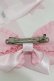 画像3: LOTUS ribbon / いちごツインリボンバレッタ  ピンク H-25-04-15-1010-EL-AC-NS-ZH (3)