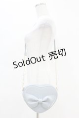 m petit by misako / ハートリボンショルダーバッグ  サックス H-25-04-15-1013-LO-BG-NS-ZH