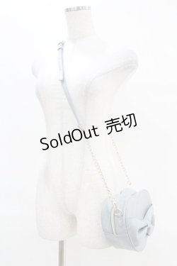 画像2: m petit by misako / ハートリボンショルダーバッグ  サックス H-25-04-15-1013-LO-BG-NS-ZH