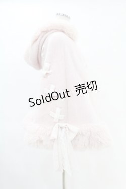 画像3: mellfy memory / Milky Sugar ribbon poncho コート M PINK H-25-04-15-1014-0-CO-NS-ZT-C042
