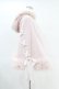 画像3: mellfy memory / Milky Sugar ribbon poncho コート M PINK H-25-04-15-1014-0-CO-NS-C042 (3)