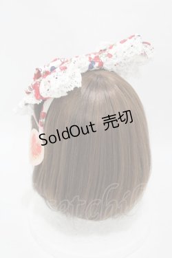 画像2: BABY,THE STARS SHINE BRIGHT / Strawberry Garden柄カチューシャ  生成り H-25-04-15-1003-BA-AC-NS-ZH