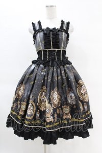metamorphose / Clock Forest Night フリルジャンパースカート サイズ1 グレイッシュナイト(Grayish Night) H-25-04-15-1020-ME-OP-NS-ZH