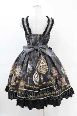 画像2: metamorphose / Clock Forest Night フリルジャンパースカート サイズ1 グレイッシュナイト(Grayish Night) H-25-04-15-1020-ME-OP-NS-ZH