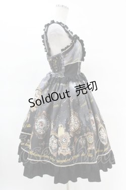 画像3: metamorphose / Clock Forest Night フリルジャンパースカート サイズ1 グレイッシュナイト(Grayish Night) H-25-04-15-1020-ME-OP-NS-ZH