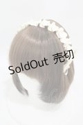 m petit by misako / AMギャザーカチューシャ  アイボリー H-25-04-15-1004-LO-AC-NS-ZH
