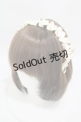 m petit by misako / AMギャザーカチューシャ  アイボリー H-25-04-15-1004-LO-AC-NS-ZH