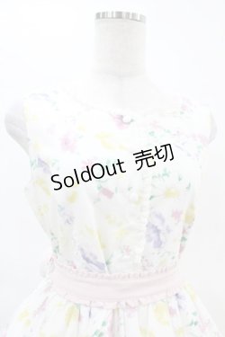 画像4: mellfy memory / Charm me floralワンピース M WHITE H-25-04-15-1024-0-OP-NS-ZH
