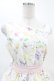 画像4: mellfy memory / Charm me floralワンピース M WHITE H-25-04-15-1024-0-OP-NS-ZH (4)