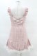 画像2: mellfy memory / Berry milk tweedワンピース M PINK H-25-04-15-1025-0-OP-NS-ZH (2)