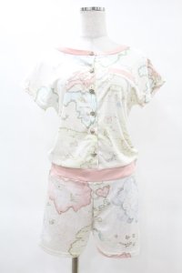 MILK / MILKクルーズコンビネゾン  エーゲ海ピンク H-25-04-15-013-ML-OP-KB-ZH