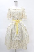 Melody BasKet / Marguerite honey beeワンピース  イエロー H-25-04-15-018-LO-OP-KB-ZH