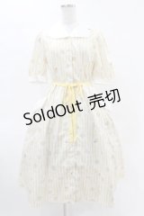 Melody BasKet / Marguerite honey beeワンピース  イエロー H-25-04-15-018-LO-OP-KB-ZH