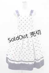 Emily Temple cute / MARINEノースリーブワンピース  マルチドット H-25-04-15-021-ET-OP-KB-ZH