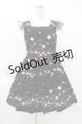 MILK / Twinkleドレス  ブラック×マルチ H-25-04-15-028-ML-OP-KB-ZT224