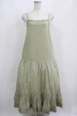 PINK HOUSE / ローンキャミソールワンピース Free グリーン H-25-04-16-028-LO-OP-NS-ZH