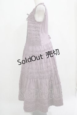画像2: PINK HOUSE / フリル使いワンピース Free ラベンダー H-25-04-16-029-LO-OP-NS-ZH