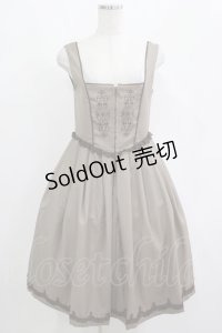 axes femme / アンティーク刺繍入りワンピース M ベージュ H-25-04-16-030-AX-OP-NS-ZH