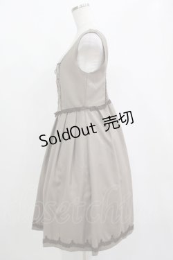画像2: axes femme / アンティーク刺繍入りワンピース M ベージュ H-25-04-16-030-AX-OP-NS-ZH
