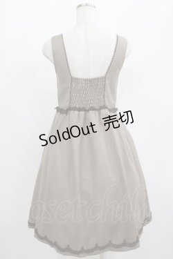 画像3: axes femme / アンティーク刺繍入りワンピース M ベージュ H-25-04-16-030-AX-OP-NS-ZH