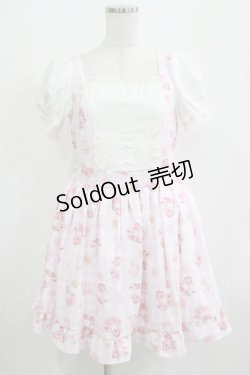 画像1: Princess Melody / マイメロディコラボワンピース Free ピンク H-25-04-16-033-EL-OP-NS-ZH